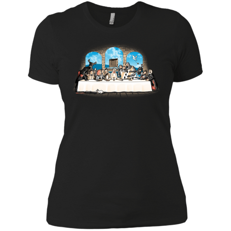T-Shirts Black / X-Small Holy Grail Dinner Women's Premium T-Shirt
