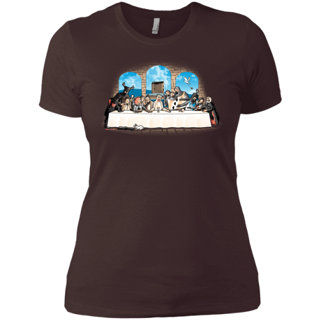 T-Shirts Dark Chocolate / X-Small Holy Grail Dinner Women's Premium T-Shirt