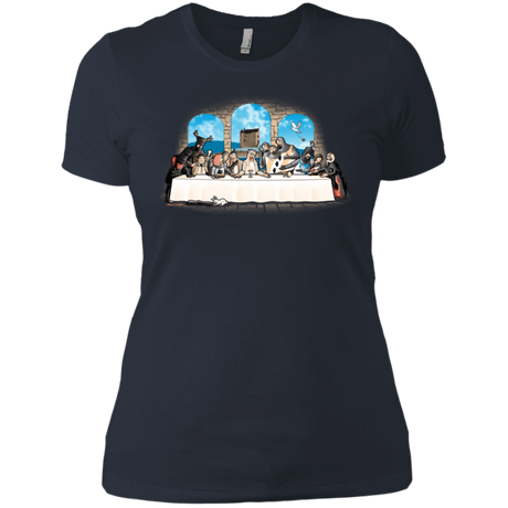 T-Shirts Indigo / X-Small Holy Grail Dinner Women's Premium T-Shirt