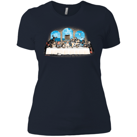 T-Shirts Midnight Navy / X-Small Holy Grail Dinner Women's Premium T-Shirt