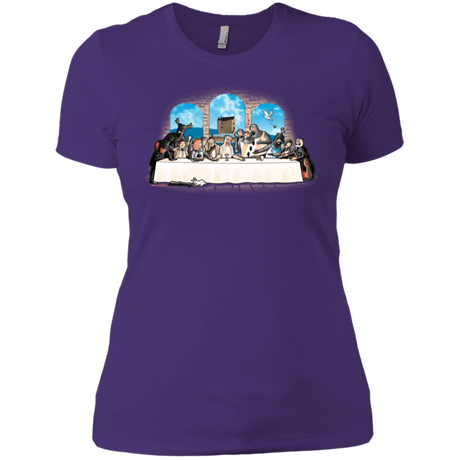 T-Shirts Purple Rush/ / X-Small Holy Grail Dinner Women's Premium T-Shirt