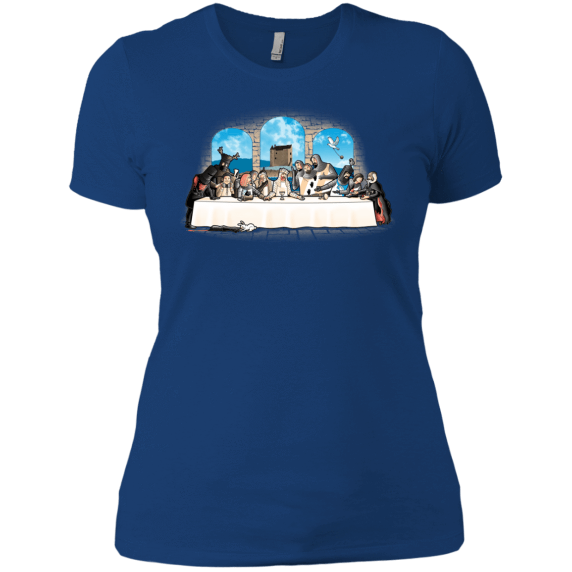 T-Shirts Royal / X-Small Holy Grail Dinner Women's Premium T-Shirt
