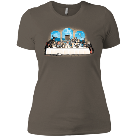 T-Shirts Warm Grey / X-Small Holy Grail Dinner Women's Premium T-Shirt