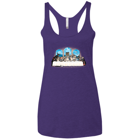 T-Shirts Purple Rush / X-Small Holy Grail Dinner Women's Triblend Racerback Tank