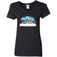 T-Shirts Black / S Holy Grail Dinner Women's V-Neck T-Shirt