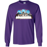 T-Shirts Purple / YS Holy Grail Dinner Youth Long Sleeve T-Shirt