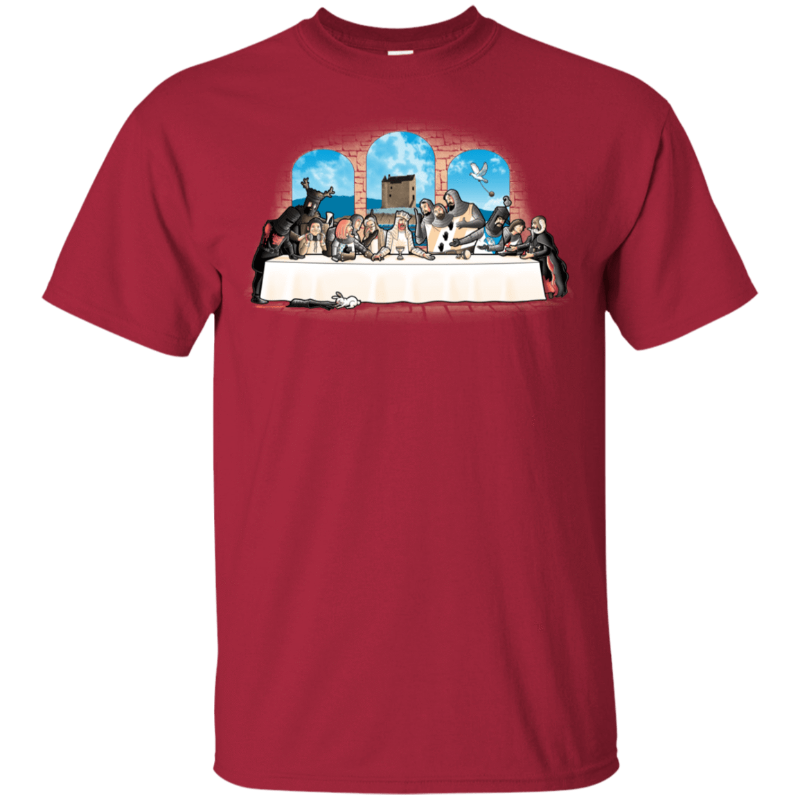 T-Shirts Cardinal / YXS Holy Grail Dinner Youth T-Shirt
