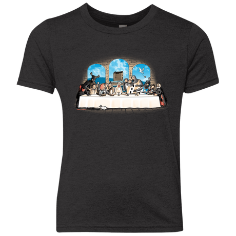 T-Shirts Vintage Black / YXS Holy Grail Dinner Youth Triblend T-Shirt