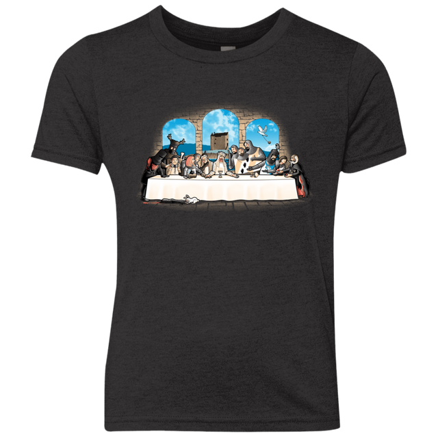 T-Shirts Vintage Black / YXS Holy Grail Dinner Youth Triblend T-Shirt