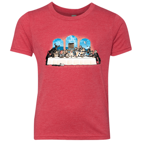 T-Shirts Vintage Red / YXS Holy Grail Dinner Youth Triblend T-Shirt