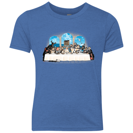 T-Shirts Vintage Royal / YXS Holy Grail Dinner Youth Triblend T-Shirt