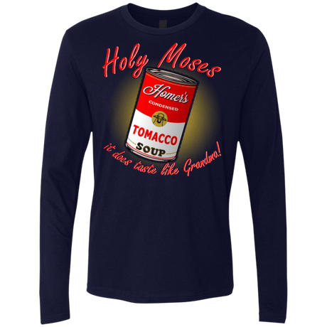 T-Shirts Midnight Navy / Small Holy moses Men's Premium Long Sleeve