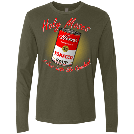 T-Shirts Military Green / Small Holy moses Men's Premium Long Sleeve