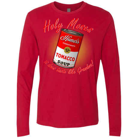 T-Shirts Red / Small Holy moses Men's Premium Long Sleeve