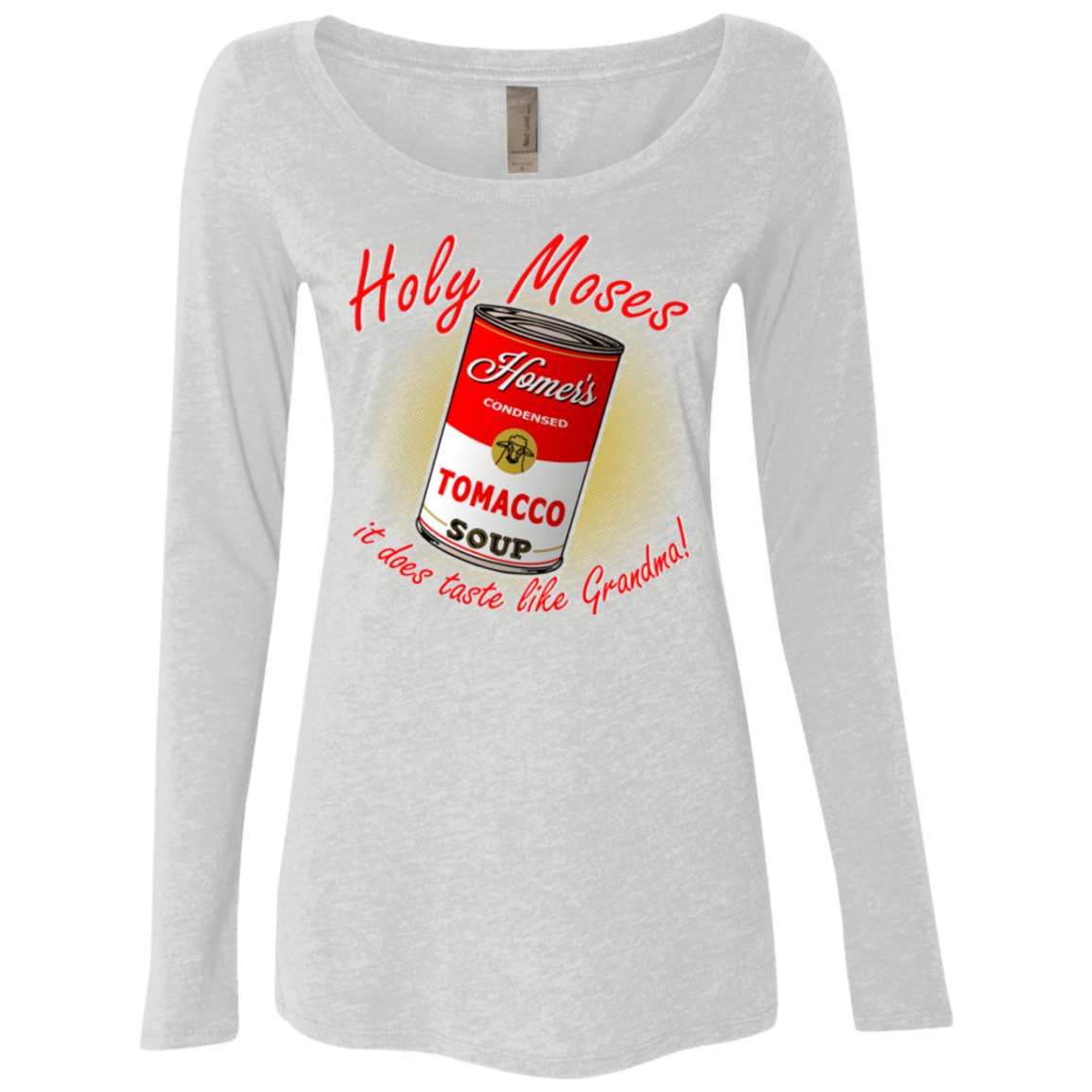 T-Shirts Heather White / Small Holy moses Women's Triblend Long Sleeve Shirt