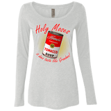 T-Shirts Heather White / Small Holy moses Women's Triblend Long Sleeve Shirt