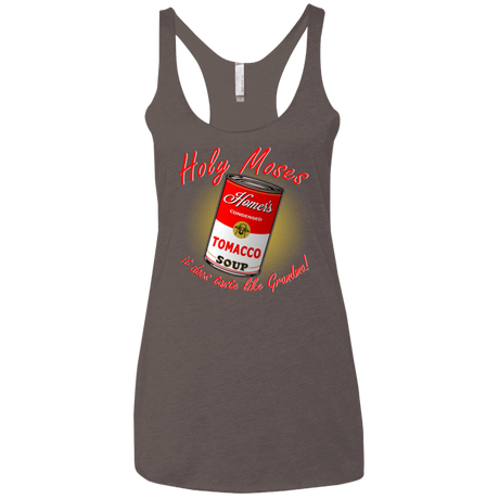 T-Shirts Macchiato / X-Small Holy moses Women's Triblend Racerback Tank