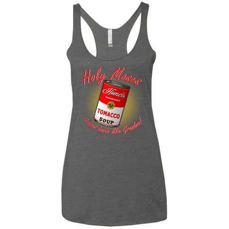 T-Shirts Premium Heather / X-Small Holy moses Women's Triblend Racerback Tank