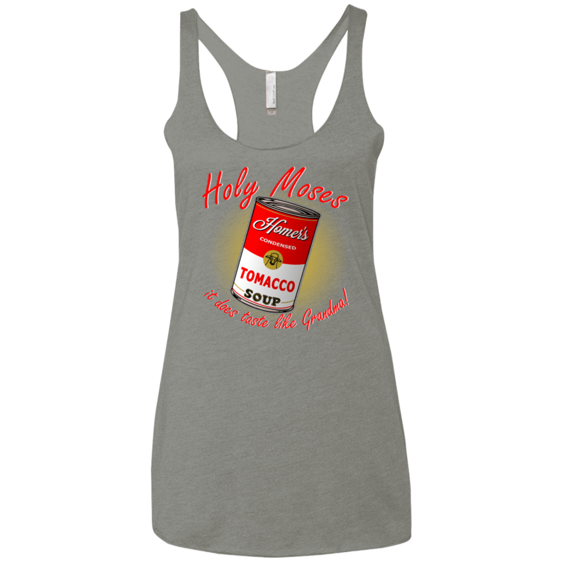 T-Shirts Venetian Grey / X-Small Holy moses Women's Triblend Racerback Tank