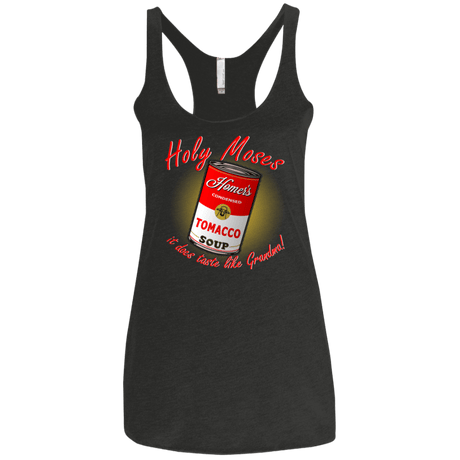 T-Shirts Vintage Black / X-Small Holy moses Women's Triblend Racerback Tank