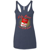T-Shirts Vintage Navy / X-Small Holy moses Women's Triblend Racerback Tank