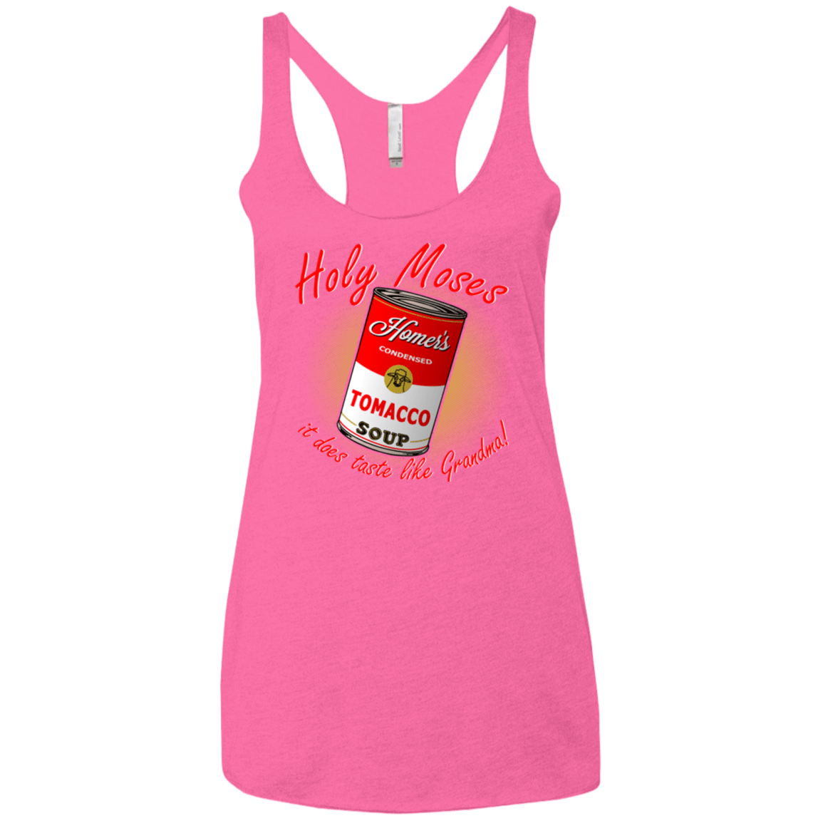 T-Shirts Vintage Pink / X-Small Holy moses Women's Triblend Racerback Tank