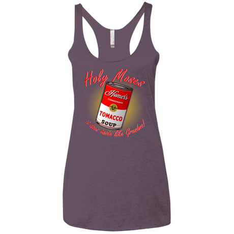 T-Shirts Vintage Purple / X-Small Holy moses Women's Triblend Racerback Tank