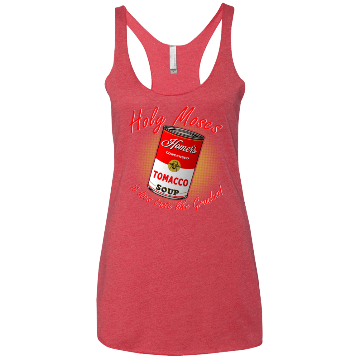 T-Shirts Vintage Red / X-Small Holy moses Women's Triblend Racerback Tank