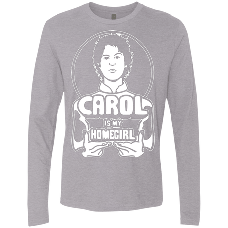 T-Shirts Heather Grey / Small Homegirl Carol Men's Premium Long Sleeve
