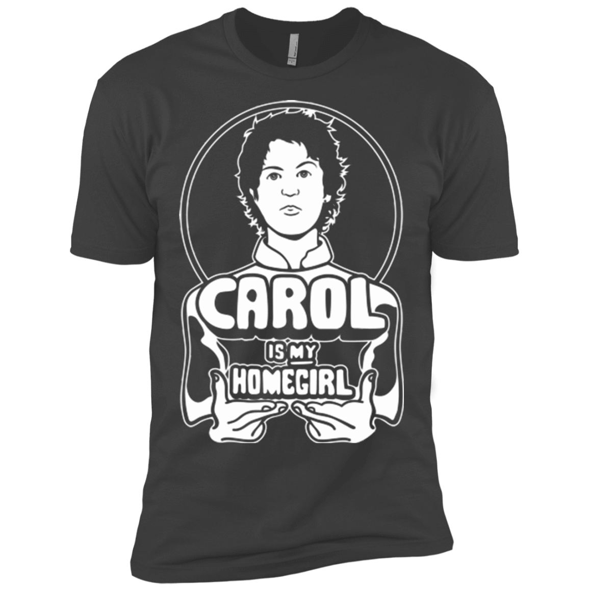 T-Shirts Heavy Metal / X-Small Homegirl Carol Men's Premium T-Shirt