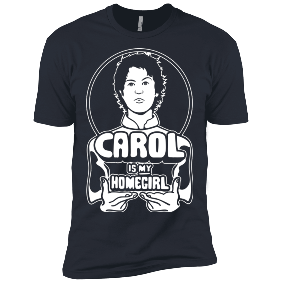 T-Shirts Indigo / X-Small Homegirl Carol Men's Premium T-Shirt