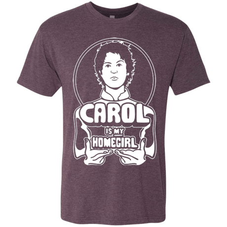 T-Shirts Vintage Purple / Small Homegirl Carol Men's Triblend T-Shirt