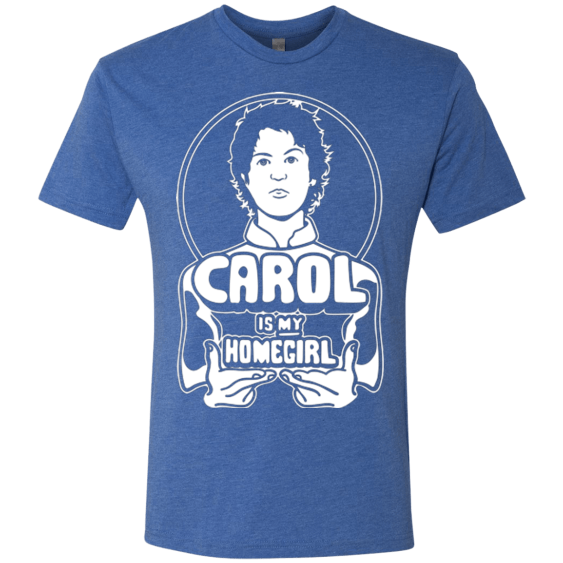 T-Shirts Vintage Royal / Small Homegirl Carol Men's Triblend T-Shirt