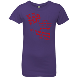 T-Shirts Purple Rush / YXS HOMER CRAZY Girls Premium T-Shirt