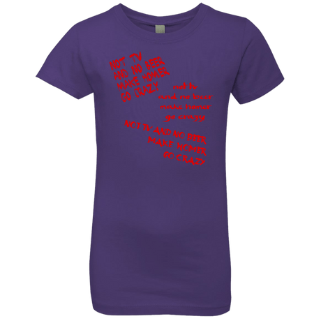 T-Shirts Purple Rush / YXS HOMER CRAZY Girls Premium T-Shirt