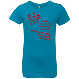 T-Shirts Turquoise / YXS HOMER CRAZY Girls Premium T-Shirt