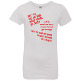 T-Shirts White / YXS HOMER CRAZY Girls Premium T-Shirt