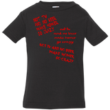 T-Shirts Black / 6 Months HOMER CRAZY Infant Premium T-Shirt