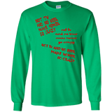 T-Shirts Irish Green / S HOMER CRAZY Men's Long Sleeve T-Shirt