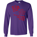 T-Shirts Purple / S HOMER CRAZY Men's Long Sleeve T-Shirt