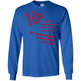 T-Shirts Royal / S HOMER CRAZY Men's Long Sleeve T-Shirt