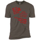 T-Shirts Warm Grey / X-Small HOMER CRAZY Men's Premium T-Shirt