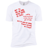 T-Shirts White / X-Small HOMER CRAZY Men's Premium T-Shirt