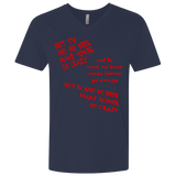 T-Shirts Midnight Navy / X-Small HOMER CRAZY Men's Premium V-Neck