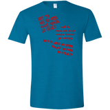 T-Shirts Antique Sapphire / S HOMER CRAZY Men's Semi-Fitted Softstyle