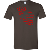 T-Shirts Dark Chocolate / S HOMER CRAZY Men's Semi-Fitted Softstyle