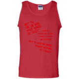 T-Shirts Red / S HOMER CRAZY Men's Tank Top