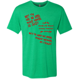 T-Shirts Envy / S HOMER CRAZY Men's Triblend T-Shirt