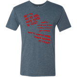 T-Shirts Indigo / S HOMER CRAZY Men's Triblend T-Shirt