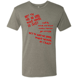 T-Shirts Venetian Grey / S HOMER CRAZY Men's Triblend T-Shirt